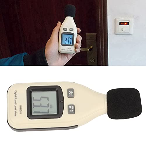 Medidor de decibéis, medidor de nível de som de resposta rápida sensível à precisão de 0,1dB para sala de aula
