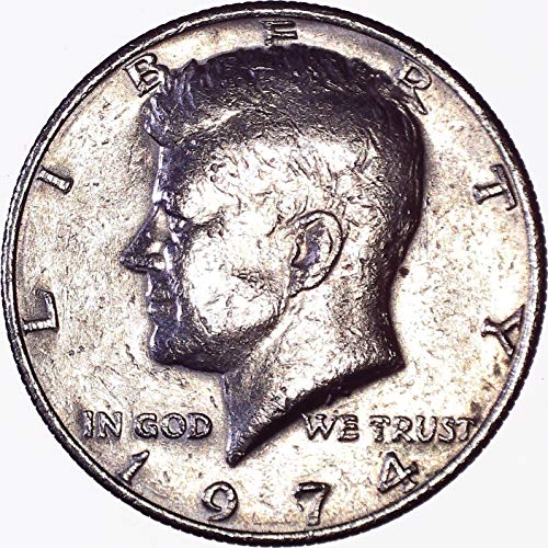 1974 Kennedy meio dólar 50c muito bom