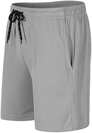 Shorts de ginástica masculina da rtrde Moda de cor sólida Casual Pocket Pockets Sports Pants curtas shorts atléticos