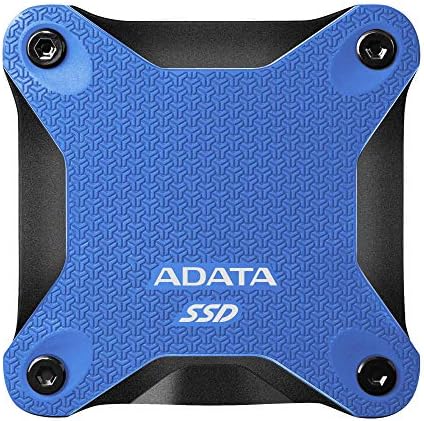 Adata sd600q 240gb Ultra -velocidade portátil Durável SSD externo -até 440MB/S -3D NAND USB3.2 AZUL