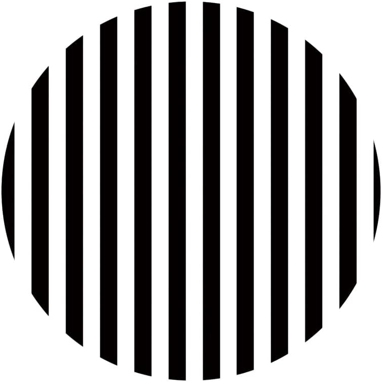 Cenário redondo listrado em preto e branco, moderno tampa vertical de círculo listrado de fundo de photo cenário