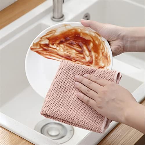CEHSG 9pcs Toalhas de cozinha Anti-pano de pano de prato de pano de prato absorvente