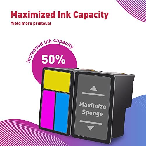 HotColor 67xl HP Printing Trint Substituição para cartuchos de tinta HP 67 Pacote de combinação de preto/colorido xl para inveja