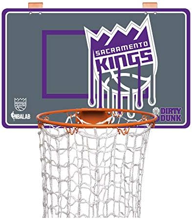 A coleção de dunk The Dirty Dunk Basketball Hoop Laundry Horsper - Sacramento Kings, NBA, Gray/Purple