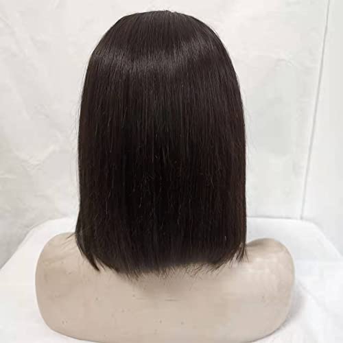 Wig Meisheng u parte bob para mulheres negras para o cabelo humano staright short corto bob u forma cor natural 150 densidade