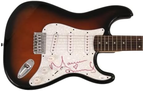Marina Diamandis - Marina e os diamantes assinaram autógrafos em tamanho real Stratocaster Guitar Guitar w/ James Spence JSA Autenticação