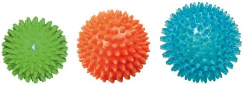 Sveltus Spiky Ball 8 cm de laranja média