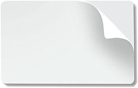 Bodno Premium CR80 10 Mil Mylar Adhesive Backed PVC Cards - 500 pacote