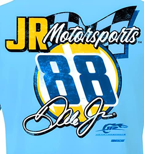 Dale Earnhardt Jr Martinsville Race Men de camiseta de dupla face