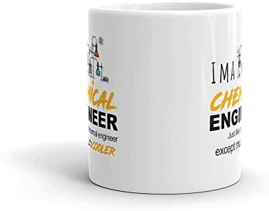 Humor engraçado novidade I'm a Chemical Engineer 11 Oz Cerâmica Capé Cuple