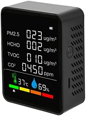 Jeusdf Monitor de ar de carbono detector de dióxido de estufa estufa de armazém de qualidade de temperatura Monitor de umidade