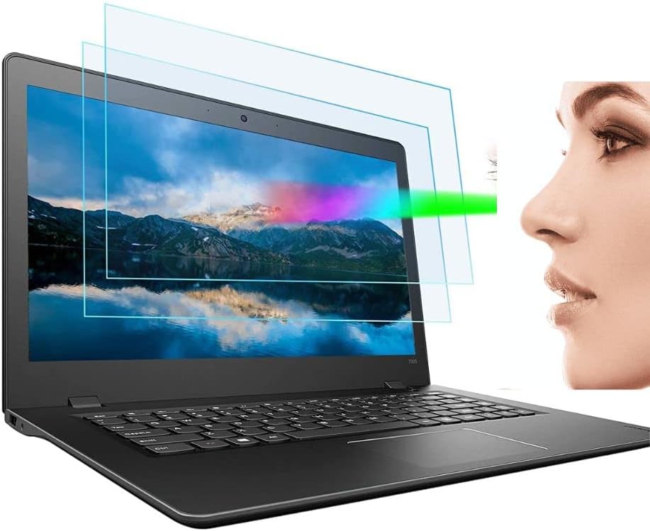 Pacote de laptop fosco Chambu 2 Protetor de tela para sistemas de evocas x1702n 17,3 , 3,5 GHz I9-11900K, RTX 3070, protetor de tela anti-Glare/Anti-Blue Matte Film Smooth como seda, Reduza a tensão ocular