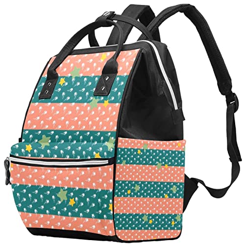 Bolsas de fraldas de faixa Backpack Mummy Backpack de grande capacidade Bolsa de enfermagem Bolsa de viagem para cuidados