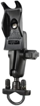 Montagem do trilho do guidão de montagem em Ram com base de parafuso em U com revestimento de zinco para o Garmin Streetpilot C310, C320, C330 e C340