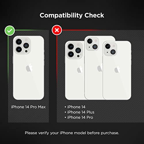 Titan-X envolto projetado para iPhone 14 Pro Max Propertim Case compatível com o coldre de clipe de magsafe e cinto