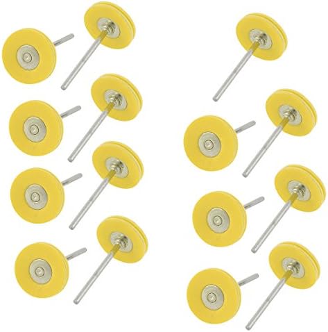 Aexit 15 PCS Peças e acessórios de polimento de potência de 2,3 mm 22mm 22 mm de broca elétrica Buffing Buffing Wheels Wheel