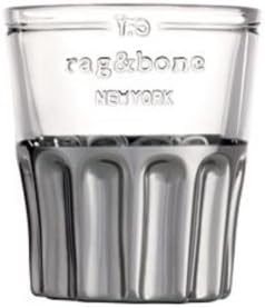 Rag & Bone NY Glass & Metal Shot Glasses Conjunto de 4 Neiman Marcus + Target
