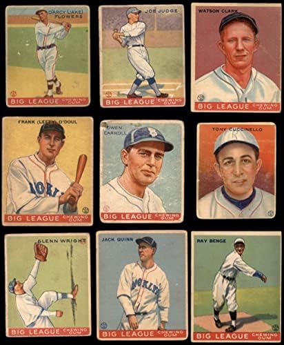 1933 Goudey Brookyln Dodgers Team Set Brooklyn Dodgers GD+ Dodgers
