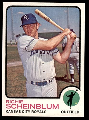 1973 Topps # 78 Richie Scheinblum Kansas City Royals NM/MT+ Royals