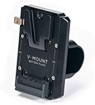 Placa de bateria Tilta V-Mount para punho de anel | Grip de anel básico ou avançado compatível com Rs 2, conexão livre de