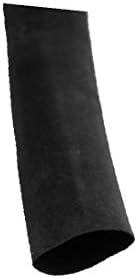 X-dree poliolefina 14,5m Comprimento de 6 mm de diâmetro aquecimento de tubo encolhida com mangas de manga preto (poliolefina 14,5m