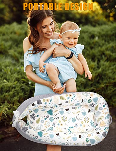 Baby portátil troca de troca almofada para fralda de bebê troca de tapete de ninho de algodão macio pode substituir a floresta