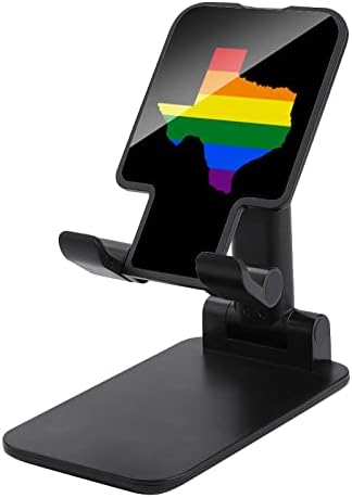 Texas Gay Pride Orgulho dobrável Phone Cell Stand Ajuste Ajuste do comprimido
