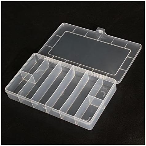 8 Compartamentos armazenamento Plastic Electronics Tool Gadgets Box Case Tool Storage Box