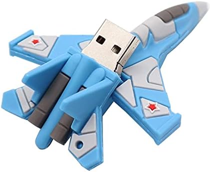 ZYZMH PEN Drive 128 GB de 64 GB Lateral para as chaves Avião fofo USB Flash Drive 8 Memory Stick Drives 64 USB Stick fofo
