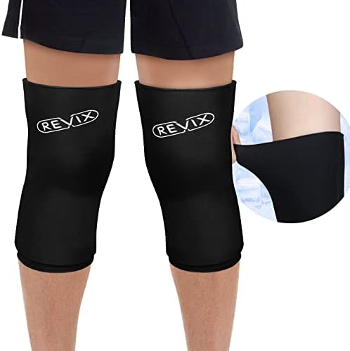 Revix Knee Ice Packs para lesões e XL Gel Cold Pack para bezerro