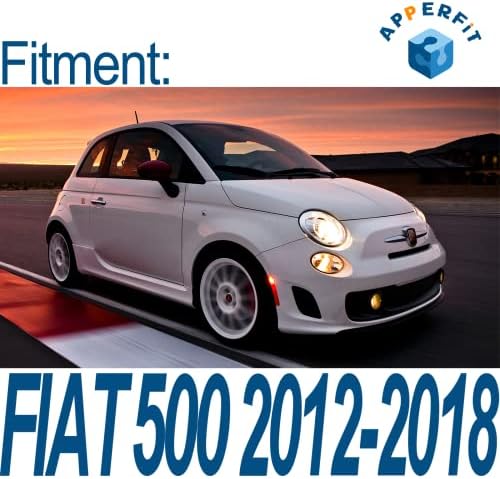 ApperFit da porta externa da porta compatível com Fiat 500 2012 2013 2014 2015 2017 2018 substitui 68069943ac