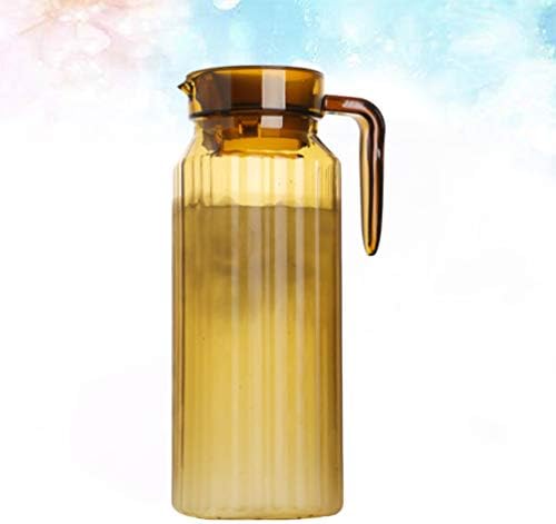 Arremessadora de plástico doiTool Hydroflask Lemon 1100ml A jarra de acrílico com tampa de água de água fria quente
