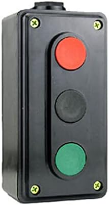 Interruptor de controle industrial AXTI LA4-3H TRÊS BOTÃO DE CONTROLE DE POSIÇÃO Caixa de botão Iniciar o botão de parada