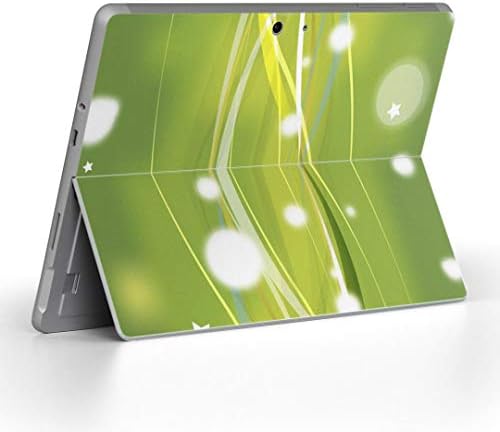 capa de decalque igsticker para o Microsoft Surface Go/Go 2 Ultra Fin Protective Body Skins 002191 Padrão verde