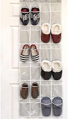 Caixas de armazenamento de tecido para roupas de armazenamento de roupas Sapatos transparentes montados na parede sapatos de bolsa