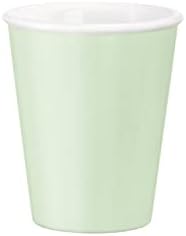 Bormioli Rocco Caffeino Cup, vidro de opala, conjunto de 12, 3,25 oz, verde