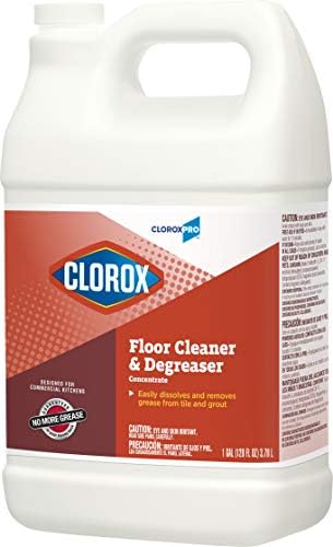 Limpador de piso profissional de Cloroxpro e concentrado de degradação, limpeza de saúde e limpeza industrial, 128 onças