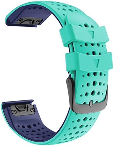 Bedcy Sport Silicone Watch Band Wrist Screp para Garmin Fenix ​​7 6 6 Pro Fenix ​​5 Forerunner 935 945 EasyFit Redução rápida 22mm Wirstband