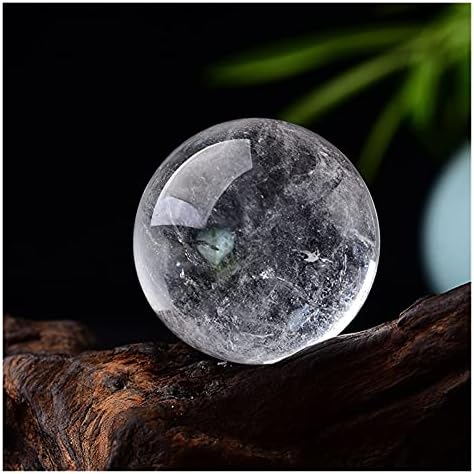 Ruitaiqin shitu 1pc Bola de cristal natural de quartzo claro cura de pedra polida reiki cristais cruas decoração mineral gemal gemtone ylsh108