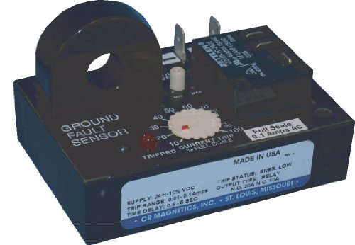 Magnetics CR7310-LL-24D-101-CD-CD-NPN-I Relé do sensor de falha de aterramento com transistor NPN optoisolado e transformador interno,