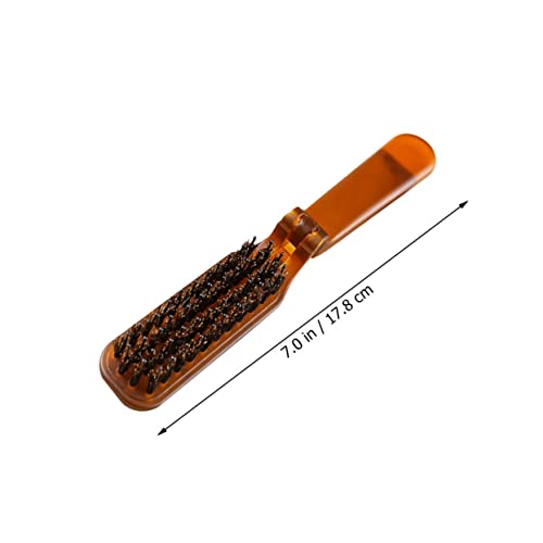 Escova de cabelo de cabelo de pente dobrável de 4 PCs