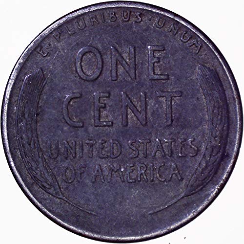 1943 Aço Lincoln Wheat Cent 1C muito bom