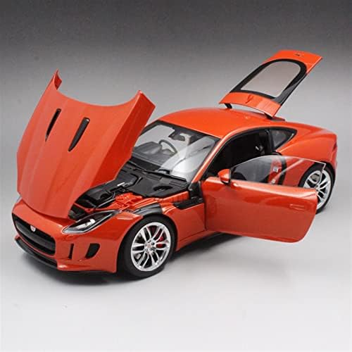 Veículos modelo de escala Apliqe para Jaguar F-Type 2015 R Coupe Simulation Contrative Sports Car Modelo 1/18 Escolha