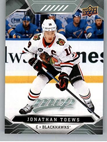 2019-20 MVP Upper Deck 68 Jonathan Toews Chicago Blackhawks NHL Hockey Trading Card