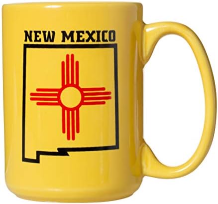 Bandeira do Estado do Novo México - 15 onças de luxo de chá de chá dupla face