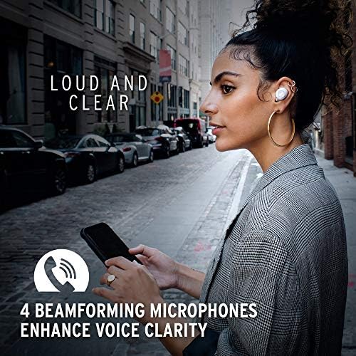 Klipsch T5 II True Wireless Bluetooth 5.0 fones de ouvido em prata com modo de transparência, microfones de formação