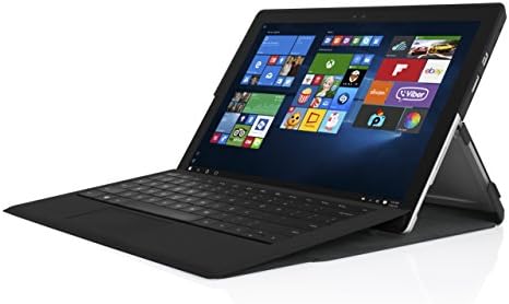 Microsoft Surface Pro 4 Case, Incipio Folio Case Hard Shell Faraday Caso avançado para Microsoft Surface Pro 4-Black