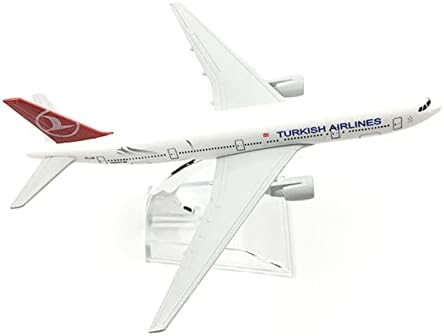 1/400 Liga de liga escala Turkish B777 Modelo de avião Airplane Modelo de aviação de aeronaves Diecast para presente de