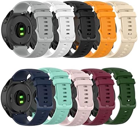 Axti 20 22mm Redução rápida Silicone Band Band Strap for Garmin Forerunner 745 Smart Watch Watch Band Strap