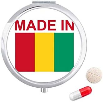 Feito na Guiné Country Love Pill Case Pocket Medicine Storage Caixa de contêiner Dispensador